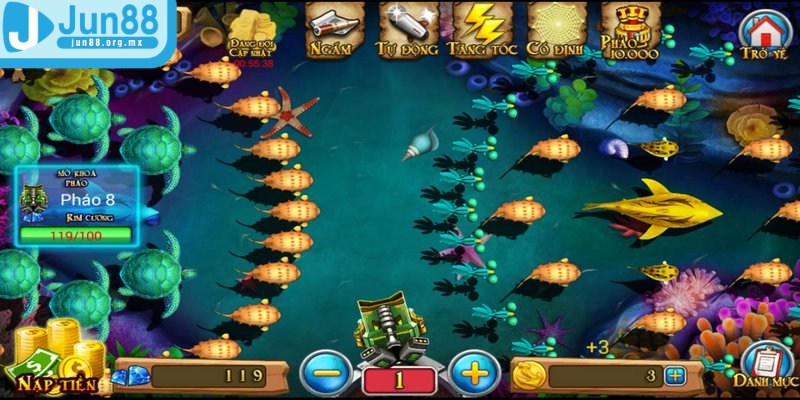 Bắn cá vua Hải Tặc gây được tiếng vang nhờ vào lối chơi thú vị