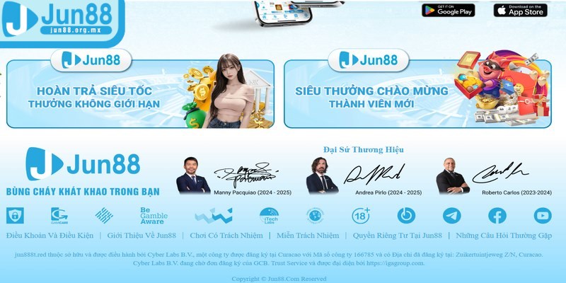 Giới thiệu JUN88 hướng tới duy trì vị trí top 1 châu Á