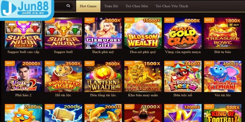 Sảnh game Nổ Hũ JDB tại JUN88 mang đến trải nghiệm giải trí đỉnh cao 