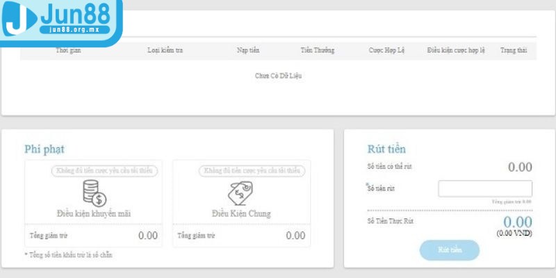 Rút tiền JUN88 diễn ra rất nhanh chóng, an toàn tuyệt đối